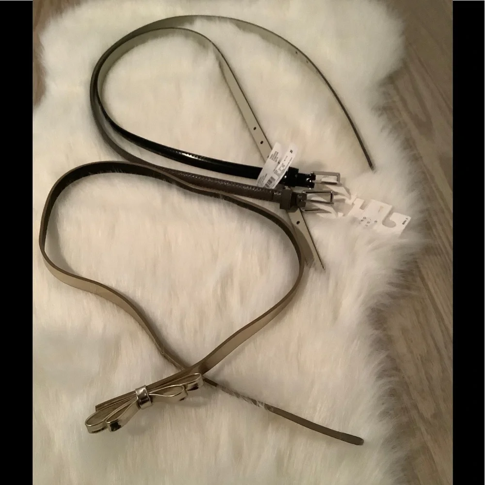 BELT BUNDLE OF 3 BELTS ALL SIZE MEDIUM❤️❤️❤️❤️